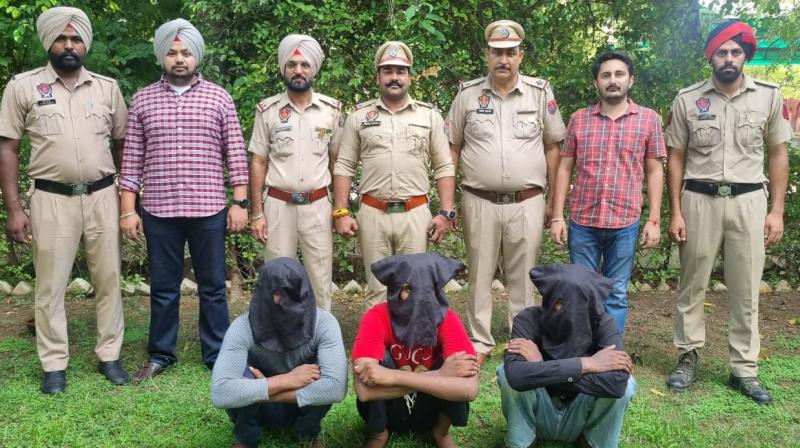 Patiala police arrested 3 members of the gang who carried out theft incidents in Samana and Patar. Patiala police arrested 3 members of the gang who carried out theft incidents in Samana and Patar.