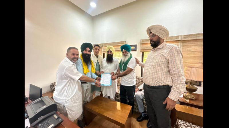 SKM Punjab organizations delegation SKM Punjab organizations delegation