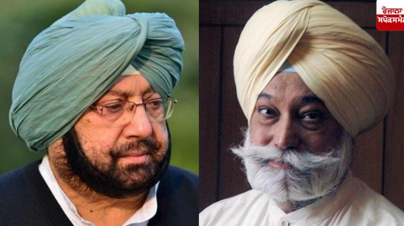 Captain Amarinder Singh and Bir Devinder Singh Captain Amarinder Singh and Bir Devinder Singh