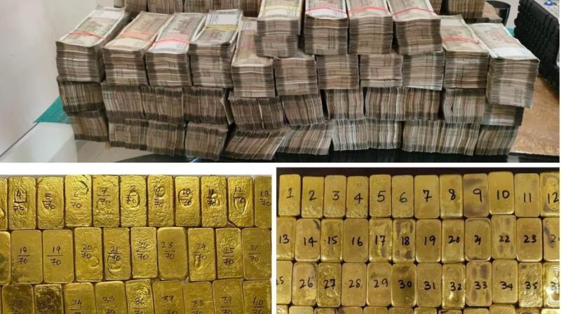12 persons arrested with 40 kg gold, 6 kg silver and cash worth 5.43 crores News in punjabi