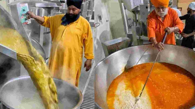 Now langar is made in one hour for 3 lakh sangat in gurudwara Bangla Sahib Now langar is made in one hour for 3 lakh sangat in gurudwara Bangla Sahib