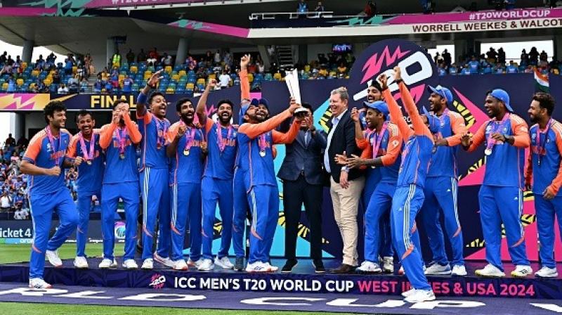 Indian team received approximately Rs 20.36 crore T20 World Cup 2024 News Indian team received approximately Rs 20.36 crore T20 World Cup 2024 News