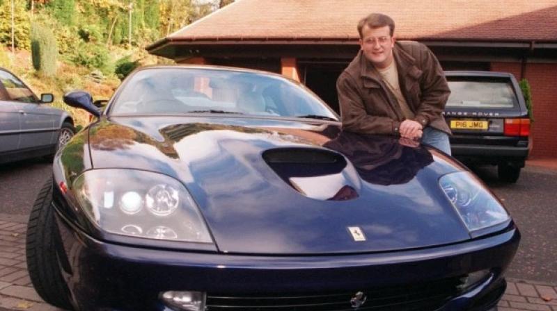 £10million lottery winner’s incredible car collection – before he lost all his cash in spending spree (photo : twitter)