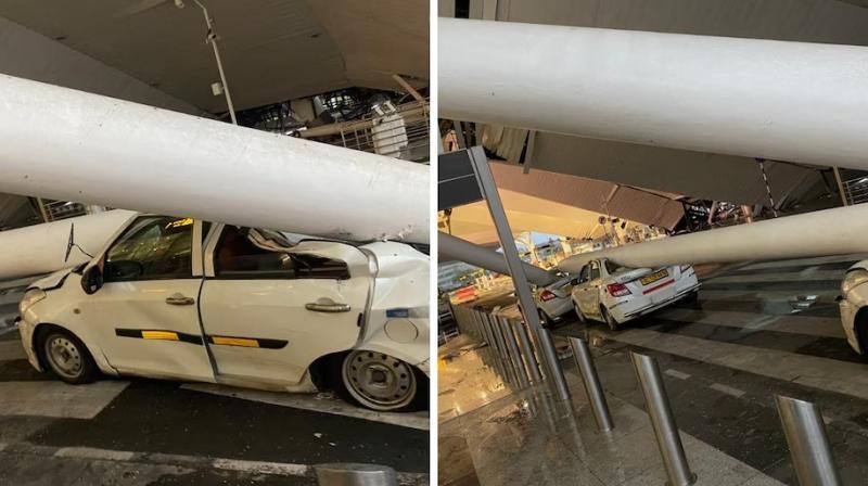 Delhi Airport’s Terminal 1 roof has collapsed News in punjabi Delhi Airport’s Terminal 1 roof has collapsed News in punjabi