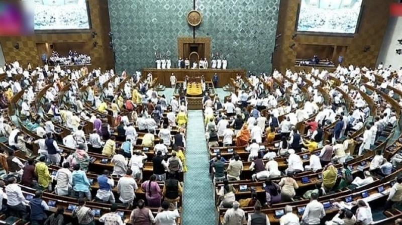 Lok Sabha proceedings were adjourned till Monday Lok Sabha proceedings were adjourned till Monday