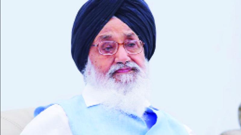  Former Chief Minister Parkash Singh Badal