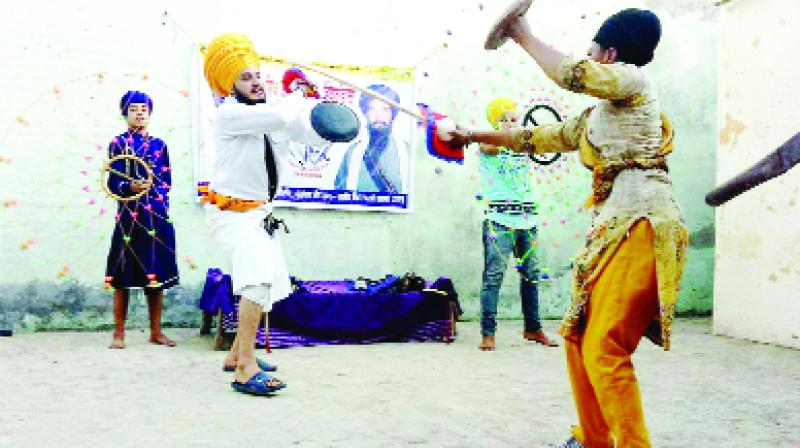 During Gatka