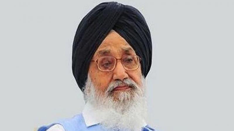 Former punjab cm parkash singh badal