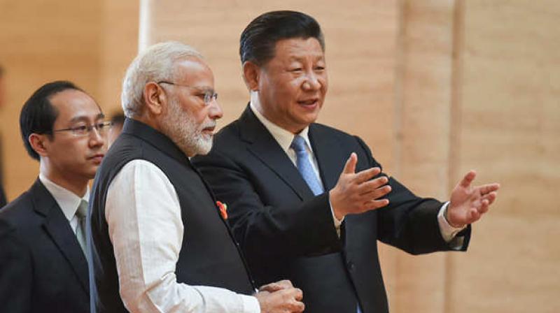 Xi Jinping and Narendra Modi Xi Jinping and Narendra Modi