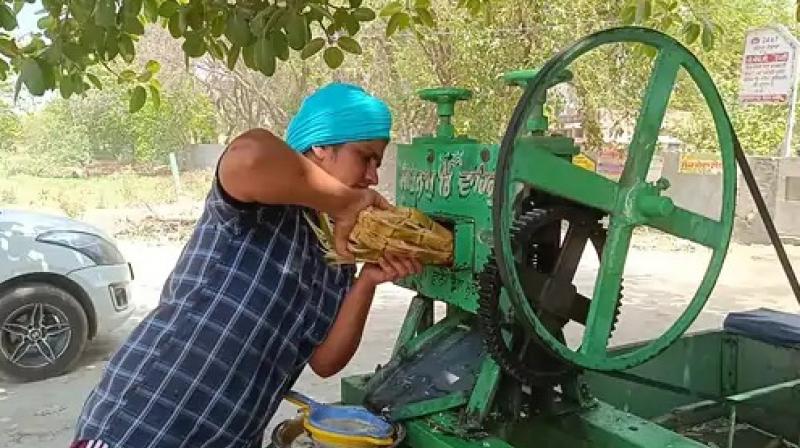Mansa juice seller hussain kaur News in punjabi Mansa juice seller hussain kaur News in punjabi