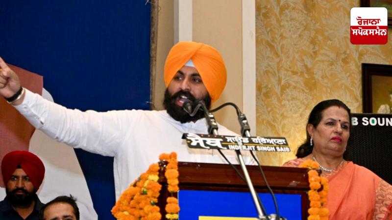 Harjot Bains calls on 'Village Watchmen' to take anti-drug message door to door Harjot Bains calls on 'Village Watchmen' to take anti-drug message door to door