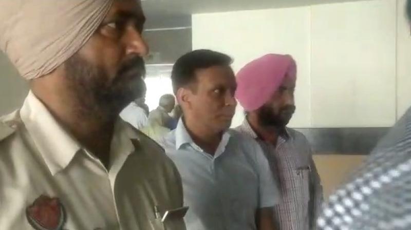IFS Parveen Kumar produced in Mohali court by vigilance bureau IFS Parveen Kumar produced in Mohali court by vigilance bureau