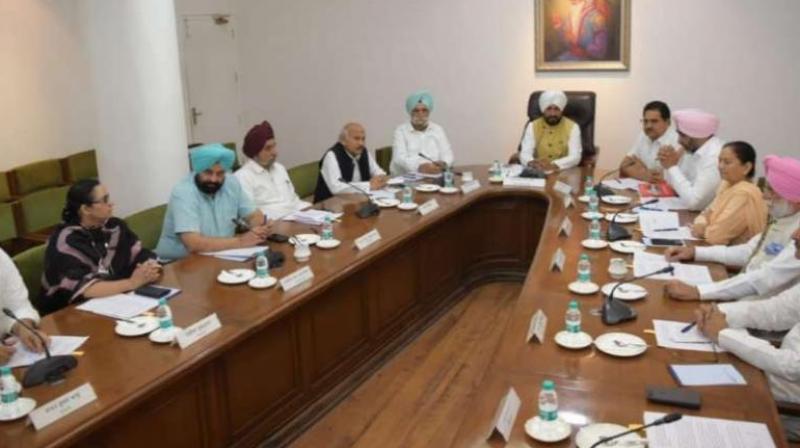 Punjab Cabinet Meeting Punjab Cabinet Meeting