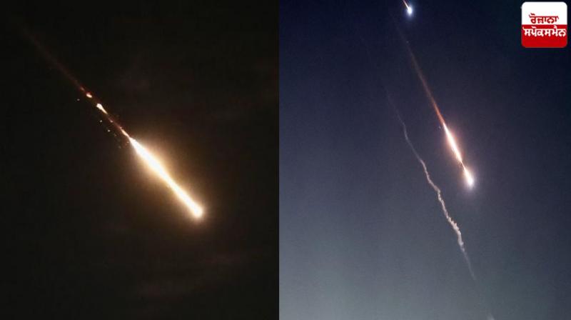 Israel intercepts missile fired towards Eilat in the Red Sea Israel intercepts missile fired towards Eilat in the Red Sea