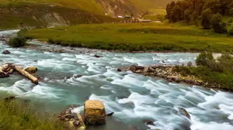 Kashmir is best for white water rafting Kashmir is best for white water rafting