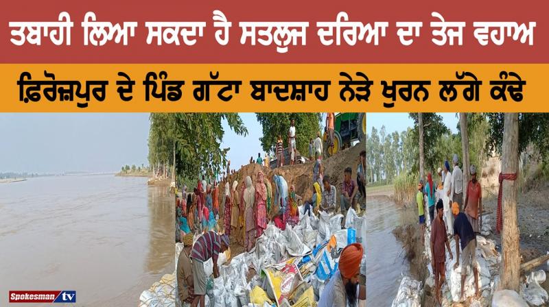The Sutlej River breaks again! The Sutlej River breaks again!