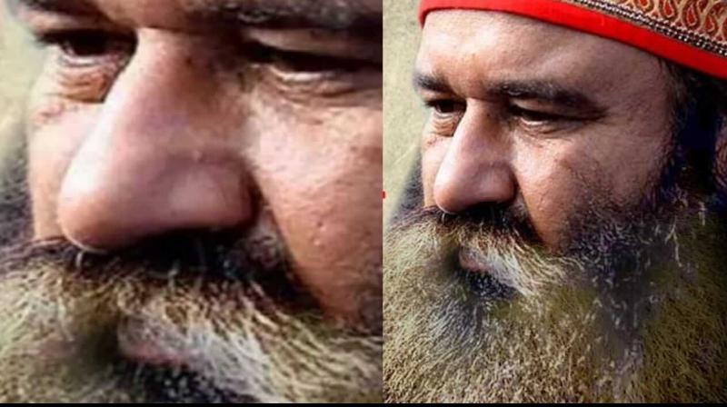 Ram Rahim in jail disturbed by his white beard
