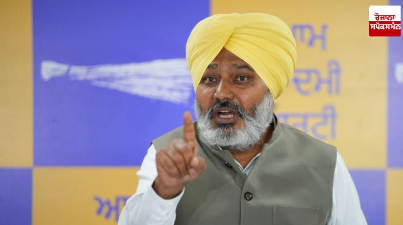 Minister Harpal Cheema surrounded the central government over the purchase of paddy, know what he said Minister Harpal Cheema surrounded the central government over the purchase of paddy, know what he said