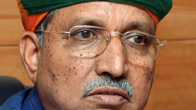 Union Minister Arjun Ram Meghwal 