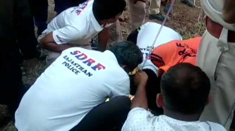 4-year-old Girl Fell into a Borewell