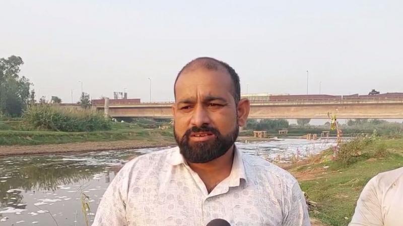 In view of Chhath Puja, the administration is requested to keep the water of Ghaggar river pollution free In view of Chhath Puja, the administration is requested to keep the water of Ghaggar river pollution free