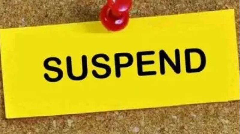 Supervising engineer of canal department suspended in Ferozepur Supervising engineer of canal department suspended in Ferozepur