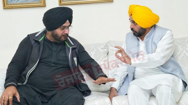 Navjot Singh Sidhu, Bhagwant mann Navjot Singh Sidhu, Bhagwant mann