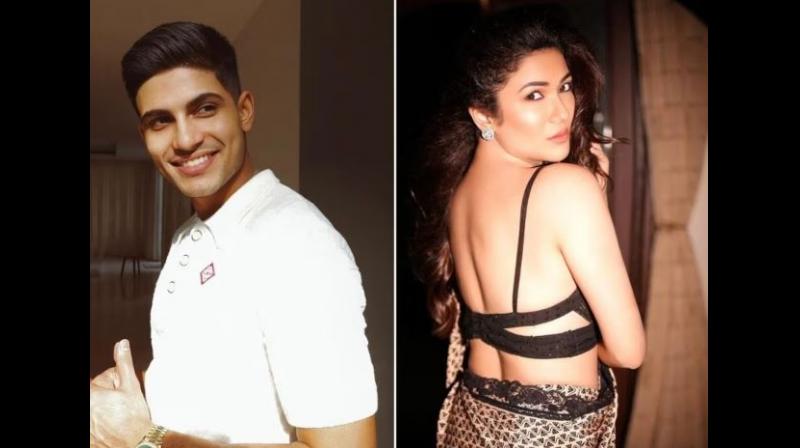 shubman gill & Ridhima pandit shubman gill & Ridhima pandit