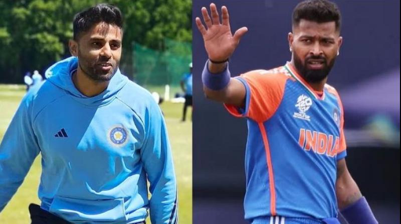 Suryakumar Yadav -Hardik Pandya Suryakumar Yadav -Hardik Pandya