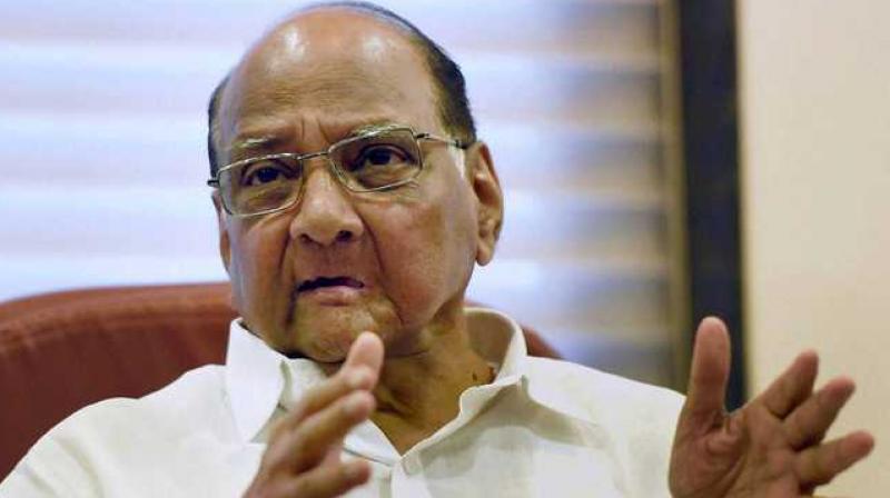 Some people think building temple will eradicate Covid: Sharad Pawar