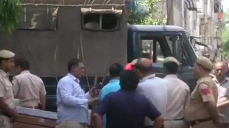 Delhi triple murder in vasant enclave elderly couple and house maid killed Delhi triple murder in vasant enclave elderly couple and house maid killed