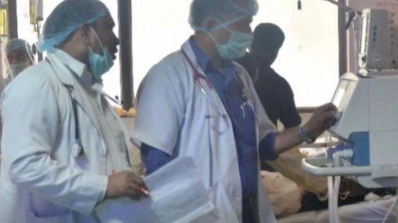 Senior doctor suspended in skmach bihar muzaffarpur children died Senior doctor suspended in skmach bihar muzaffarpur children died