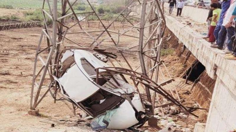 Tragic accident in Mohali Tragic accident in Mohali