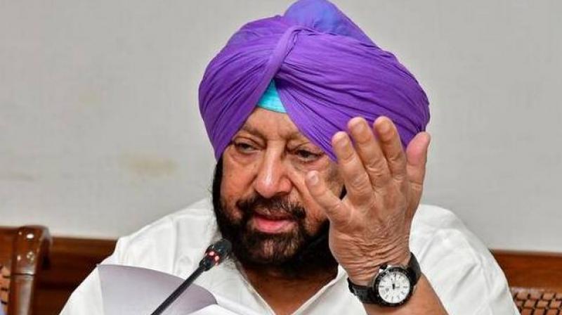 Captain Amrinder Singh orders Captain Amrinder Singh orders