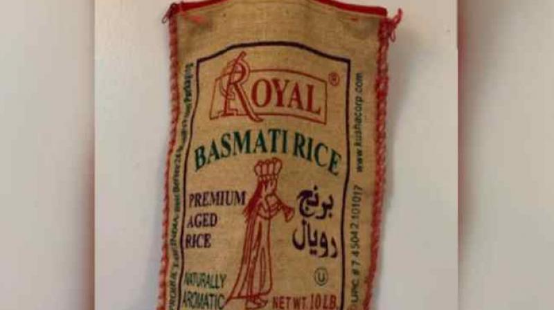  Indian basmati rice sacks are being offered in America