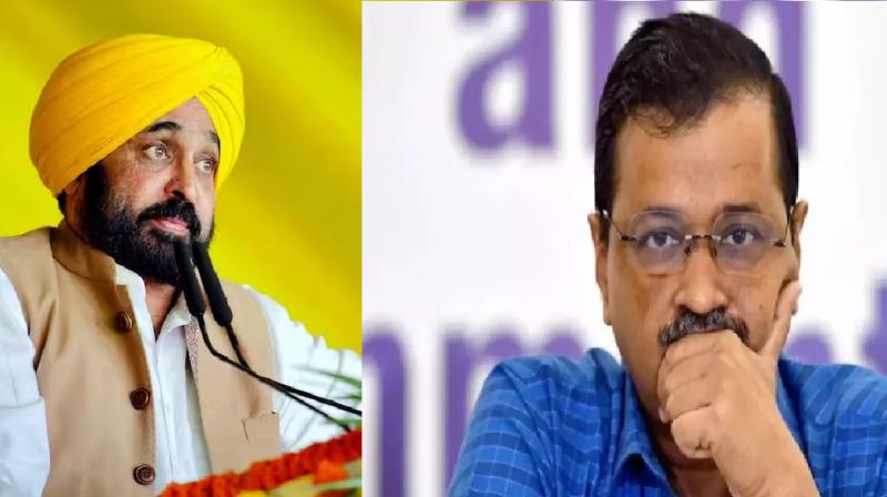 CM Bhagwant Mann, Arvind Kejriwal