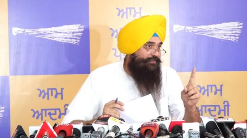 AAP Press Conference after Sukhpal Khaira Arrest AAP Press Conference after Sukhpal Khaira Arrest