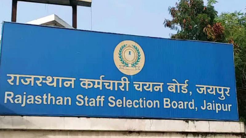 Rajasthan Staff Selection Board Rajasthan Staff Selection Board
