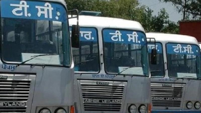 Contractual employees of Punjab Roadways, PRTC launch indefinite strike