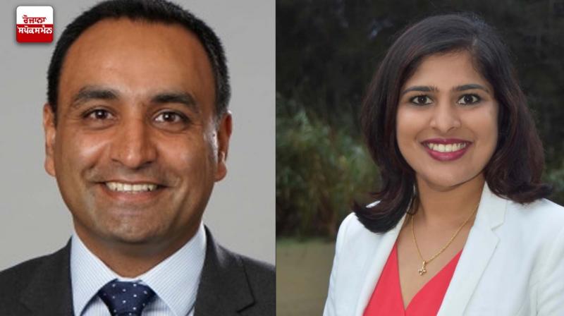 Gurmesh Singh Sidhu and Charishma Kaliyanda Gurmesh Singh Sidhu and Charishma Kaliyanda