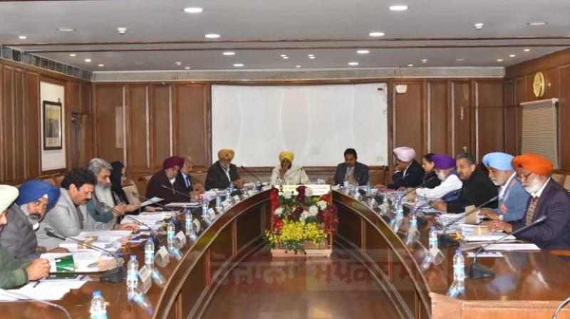 Punjab Cabinet meeting Punjab Cabinet meeting
