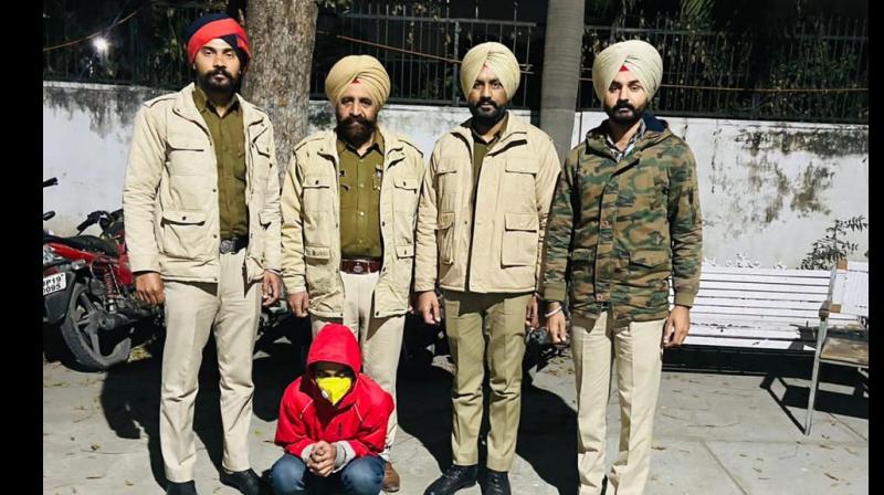 Police arrested Sukhwinder Singh with 52 gms of heroine Police arrested Sukhwinder Singh with 52 gms of heroine
