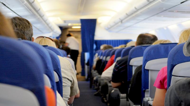 Man arrested for smoking inside aircraft