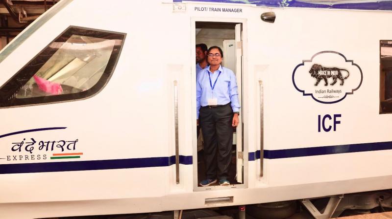 Surekha Yadav became the first woman loco driver to run the Vande Bharat Express