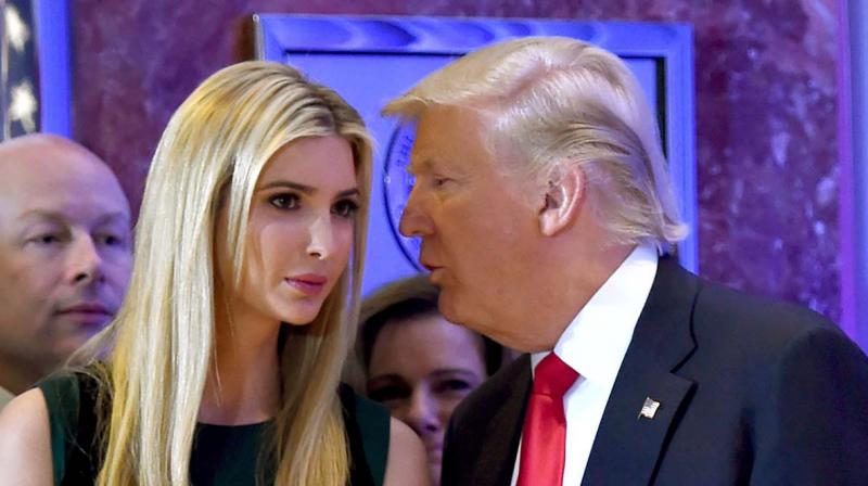 Ivanka Trump and Donald Trump