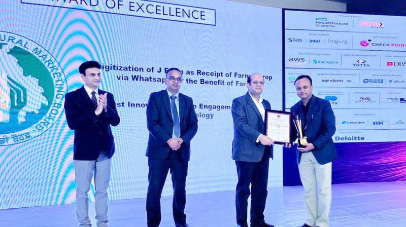 Punjab Mandi Board won '8th Digital Transformation Award' for unique initiatives Punjab Mandi Board won '8th Digital Transformation Award' for unique initiatives