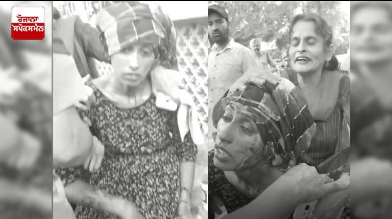 Amritsar: The in-law family attacked their daughter-in-law in the court 