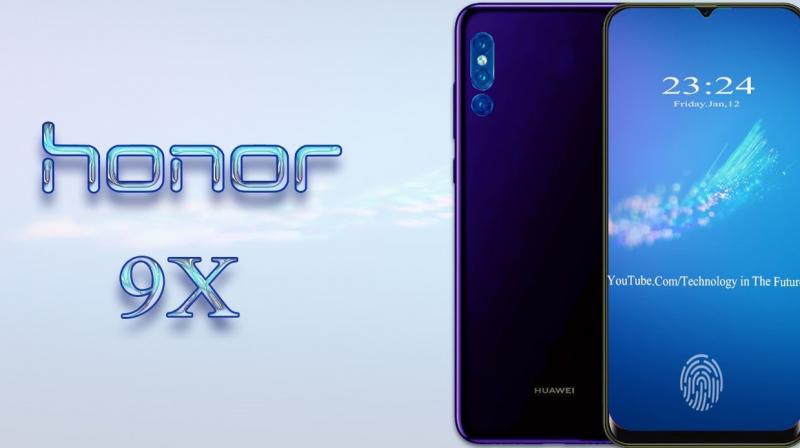 Honor 9X pro triple cameras