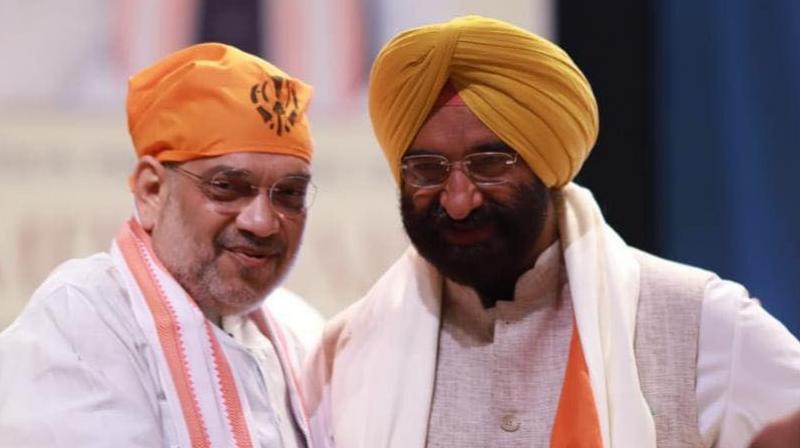 Amit Shah, Manjinder Sirsa Amit Shah, Manjinder Sirsa