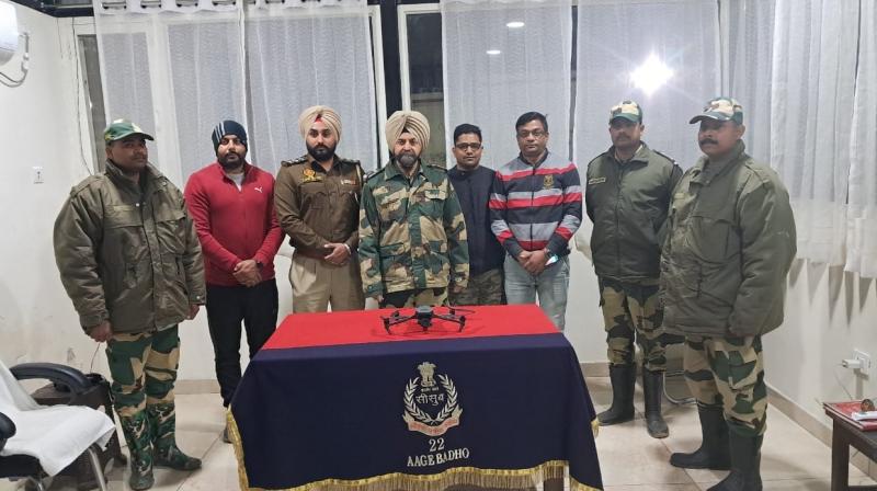BSF recovered 91 drones in this year News in punjabi BSF recovered 91 drones in this year News in punjabi